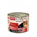 Animonda CARNY cat Senior hovdzie a moracie srdieka 200 g konzerva