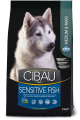 Cibau dog Sensitive Fish MEDIUM & MAXI 2 x 12 kg