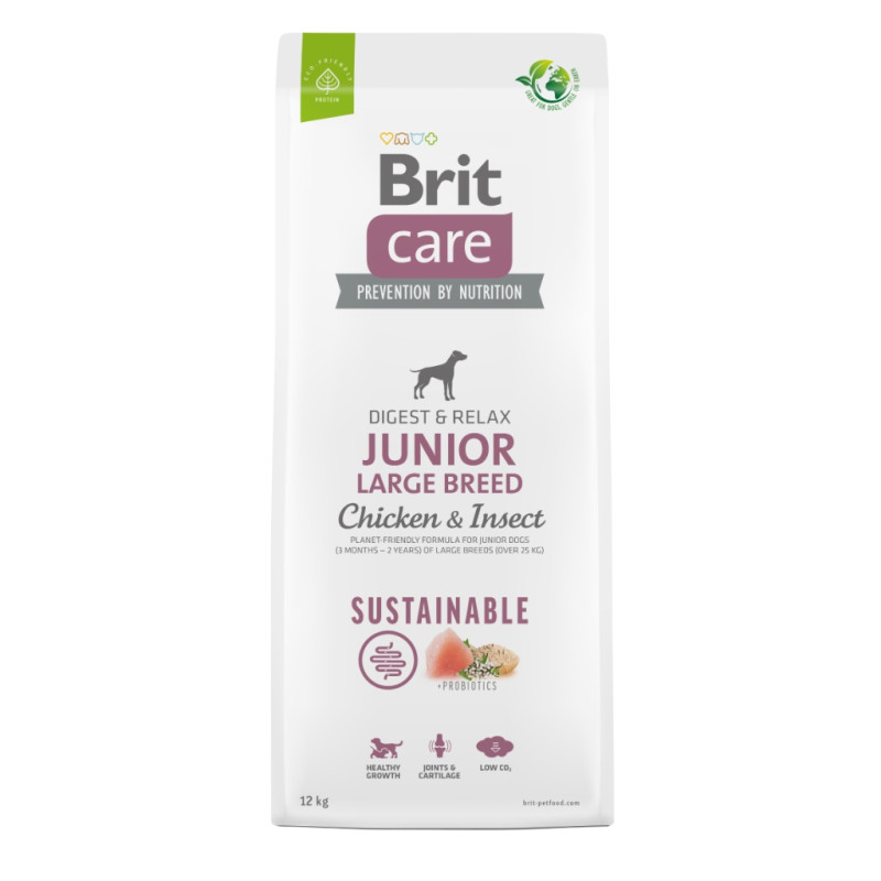 Brit Care Dog Sustainable Junior Large Breed 12 kg