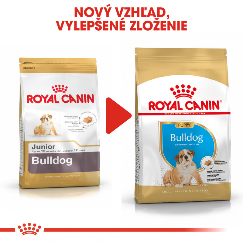 Royal Canin BULLDOG PUPPY 12 kg Najkrmivo
