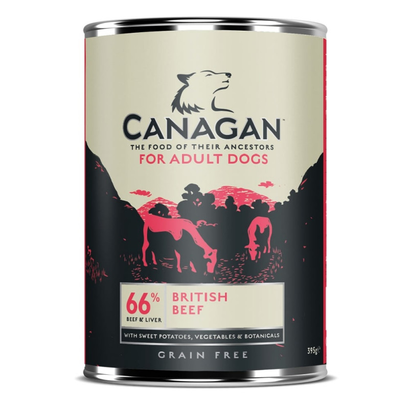 CANAGAN Dog Can Beef with Lamb 390g Najkrmivo