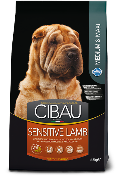 Cibau dog Sensitive Lamb MEDIUM & MAXI 2 x 12 kg