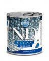 Farmina N&D dog OCEAN Sea Bass & Squid konzerva 285 g