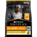 Purina Pro Plan All Sizes Adult Light Sterilised kura 3 kg