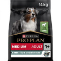 Purina Pro Plan Medium Adult Sensitive Skin losos 14 kg