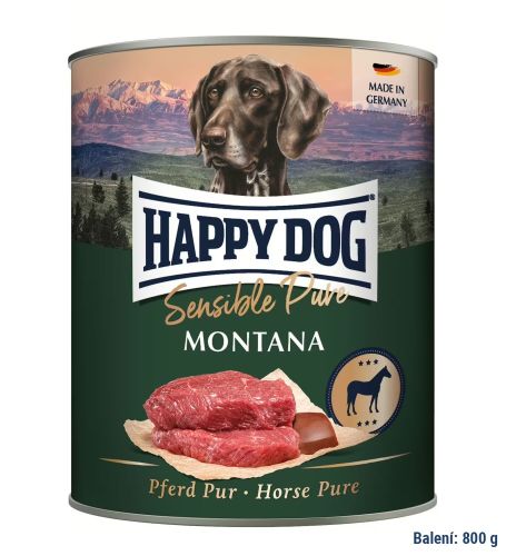 Happy Dog Pferd Pur Montana konské mäso 400 g