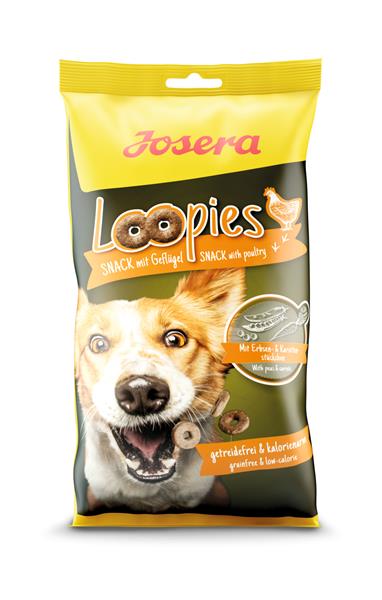 Josera pamlsok Dog Loopies mit Geflügel 150 g
